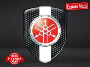 Yamaha Distintivi Silicone Auto Resistenti Pregiati Pro